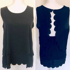 Papermoon Violeta Scallop Detail Blouse